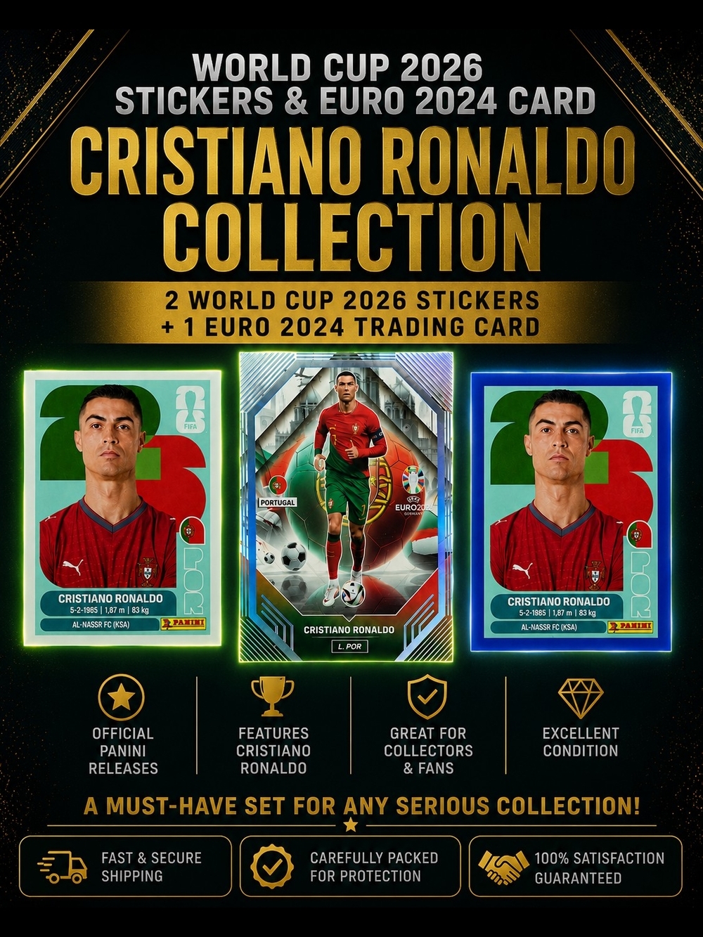 Cristiano Ronaldo World Cup Stickers